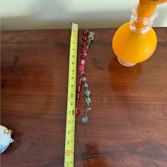 Artificial handmade beaded Flower arrangements for decor - Picture 4 of 5